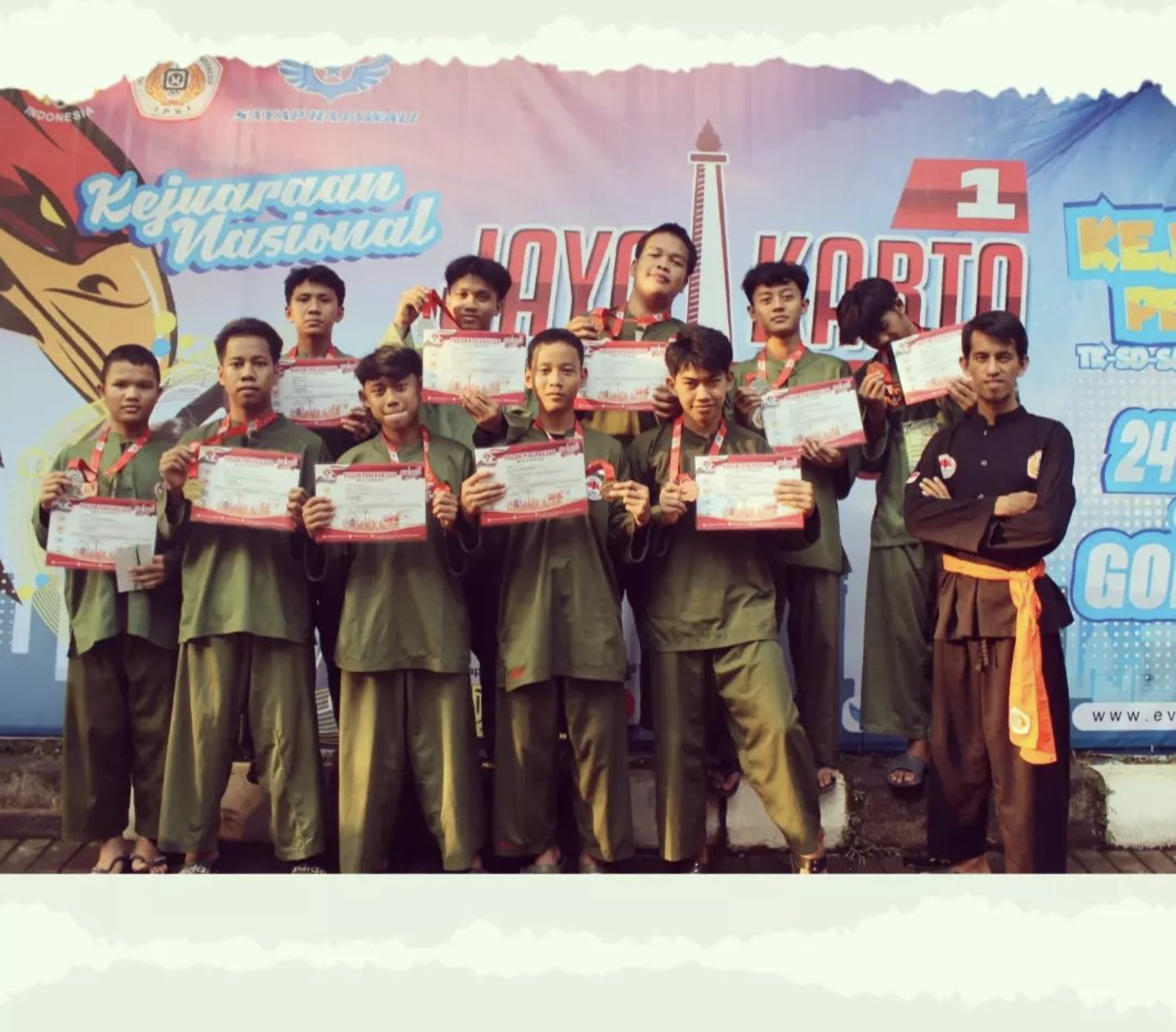 Juara Umum Kejuaraan Pencak silat Jayakarta National Championship